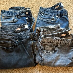 Topman Super skinny jeans 30x30 4pair